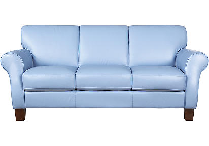 blue sofa